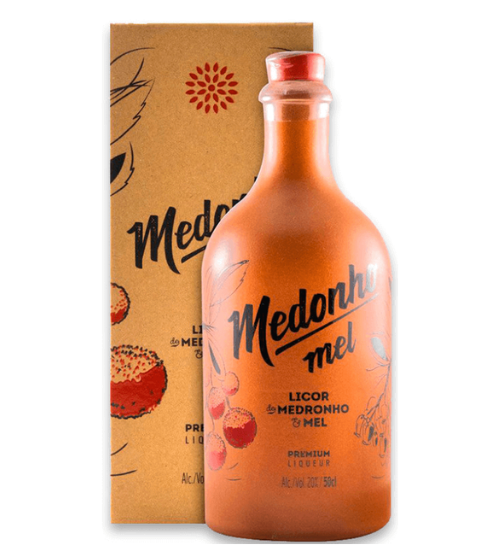 Medonho Licor Aguardente C/ Mel 0.50L (20%)