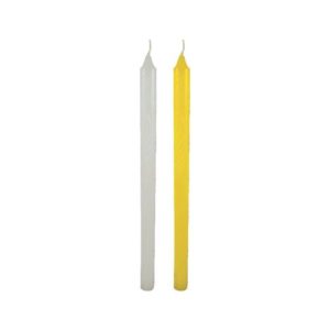 Vela De Castiçal 40×2,0cm – VC-33 PCT C/07 BRANCA