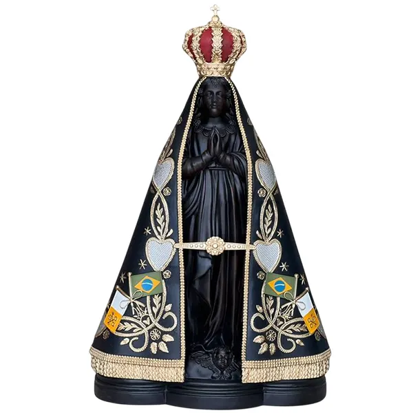 Imagem Resina Nossa Senhora Aparecida 90cm – Colorido