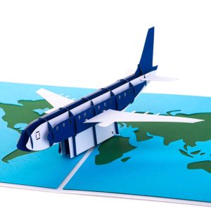 Postal Pop Up Avião