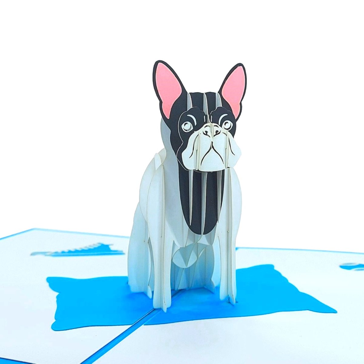 Postal Pop Up – Buldog Francês