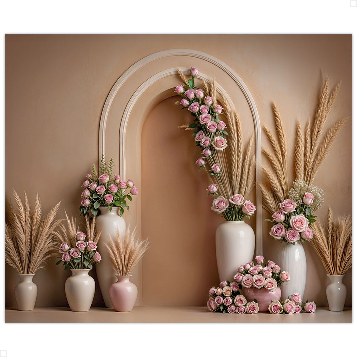 Fundo Fotográfico Dia das Mães Vaso de Flores – FDM-139