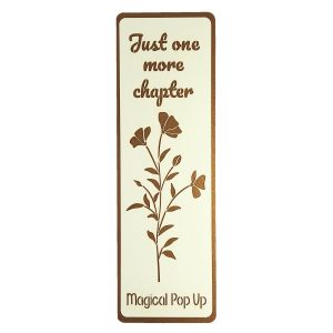 Marcador de livros – “Just one more Chapter”