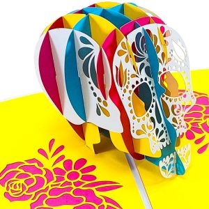 Postal Pop Up – Caveira Mexicana