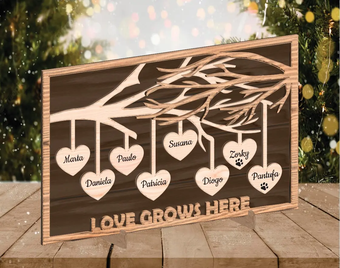 Quadro “Love Grows Here”